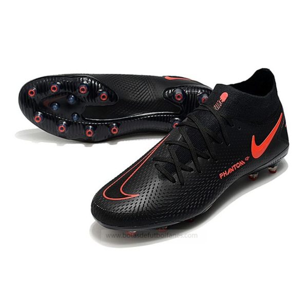 Nike Phantom GT Elite DF AG Pro Negro Rojo Gris